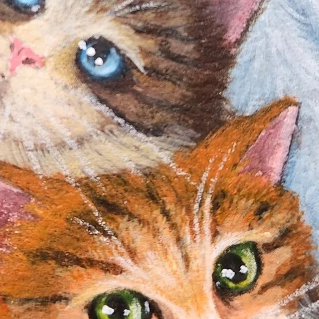 Mini Mochi Cats - Cuddle Puddle — closeup 1