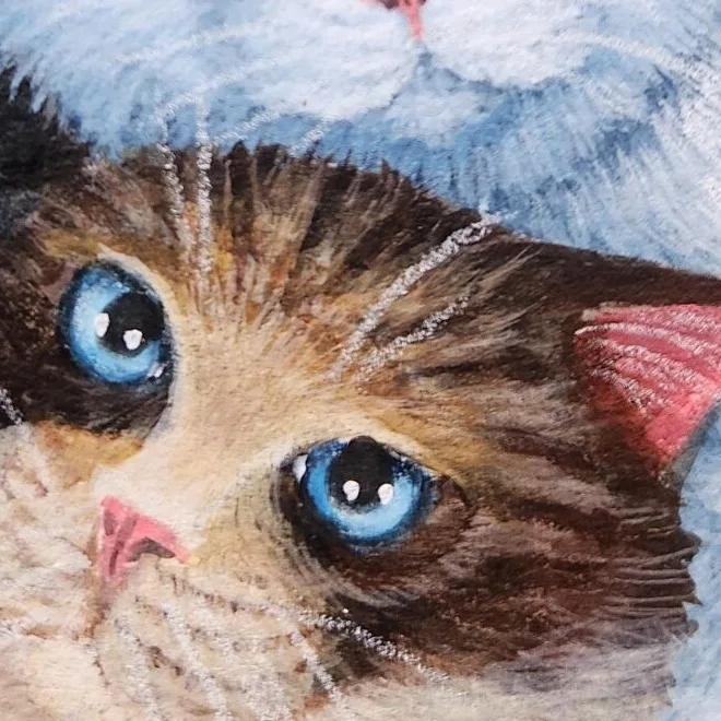 Mini Mochi Cats - Cuddle Pile — closeup 1